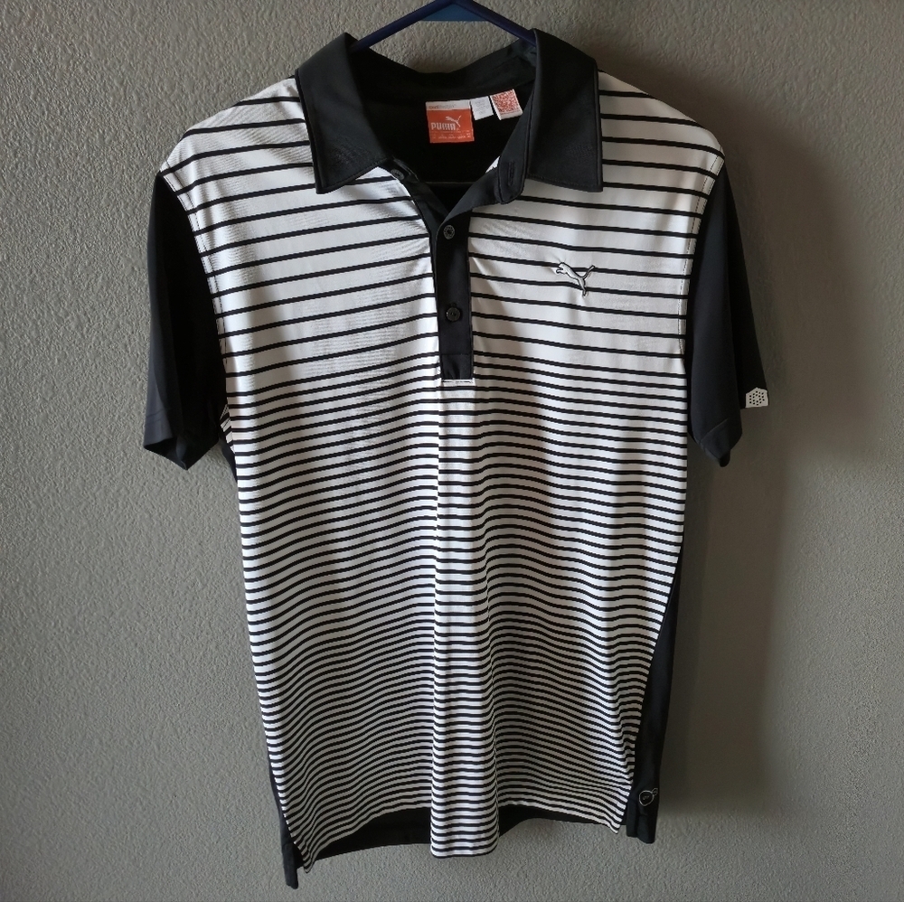 Puma Dry Cell Golf Polo M Country Club Dressy Work Business Active Travel Spring